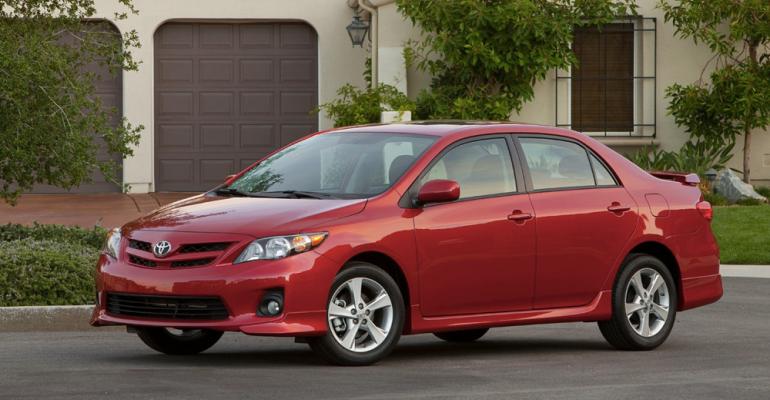 3912 Corolla No5 bestselling car in US last year besting Honda Civic by about 10000 units