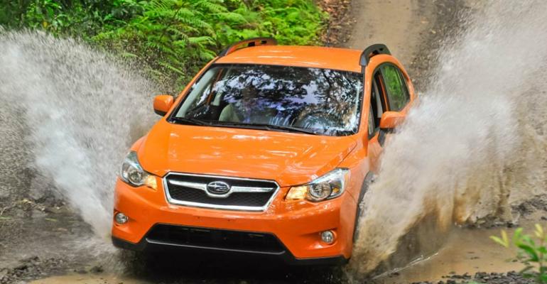 Subaru expects XV Crosstrek buyers to actually take it offroad