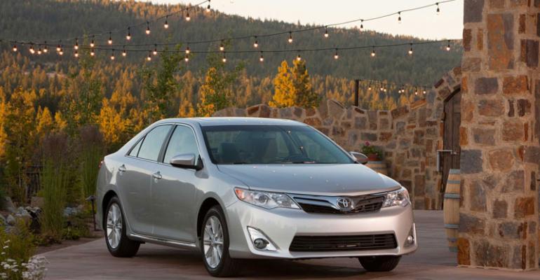 Toyota Camry deliveries increased 87 in July despite fierce competition
