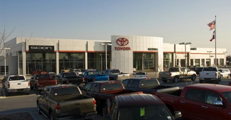 About half of Toyotarsquos dealers part of new program