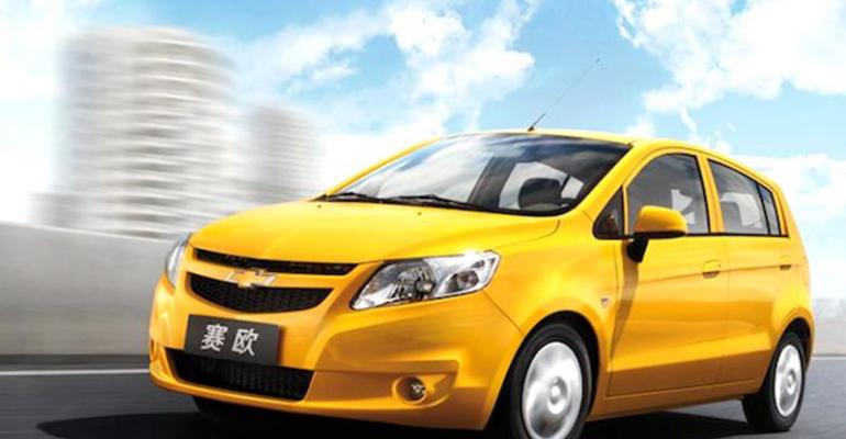 Chevrolet Sail hatchback to be built at underutilized Indian plants