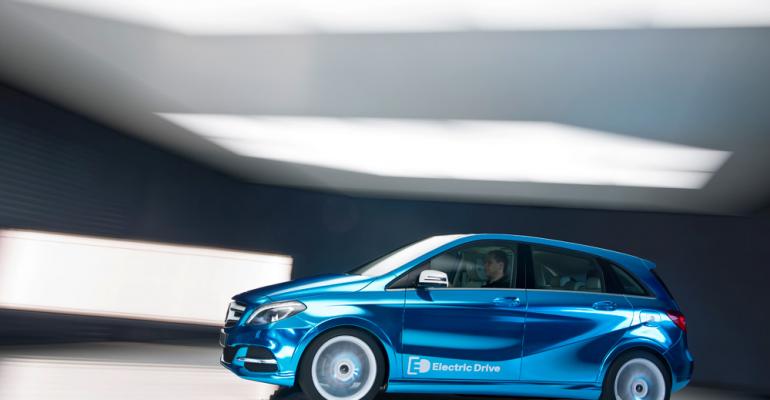 BClass Electric Drive concept to bow in Paris