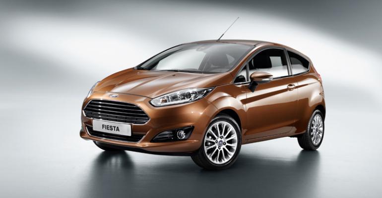 New Ford Fiesta features revised front fascia 