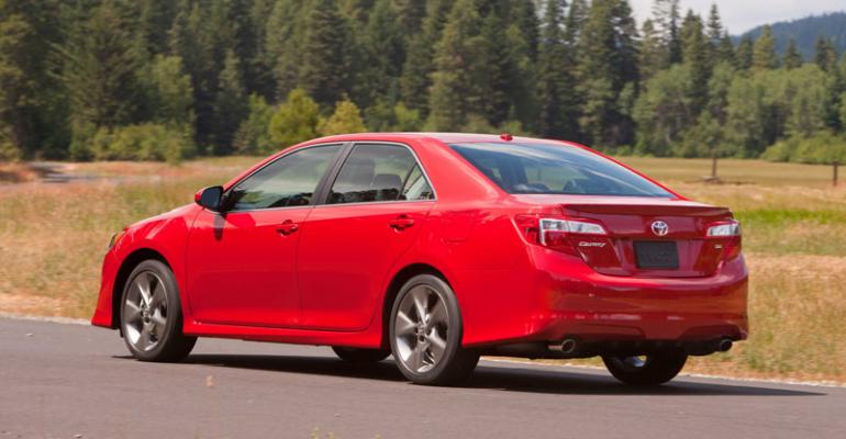 Camry hasnrsquot seen 400000unit sales year since 2008