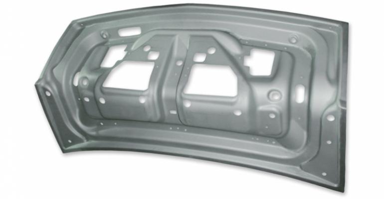 GM forms rear deck lid inner panel from magnesium