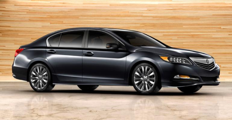 rsquo14 Acura RLX replaces RL ZDX as flagship
