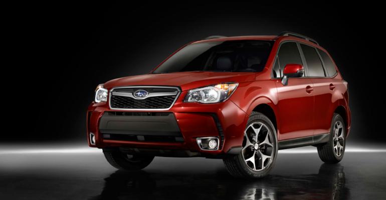 rsquo14 Subaru Forester on sale next spring in US
