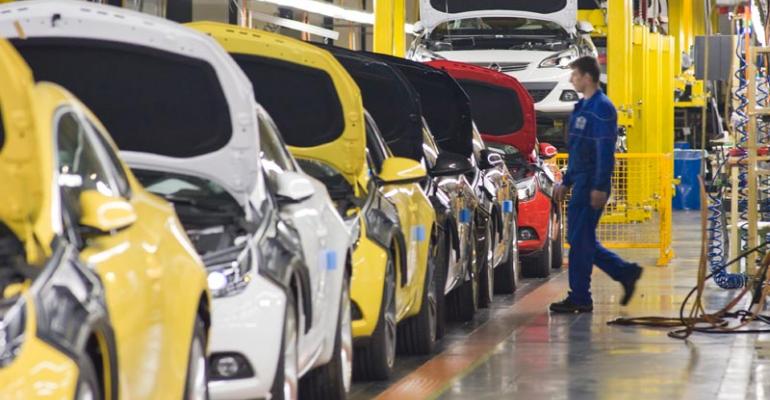 Avtotor SKD assembly line for Opel cars