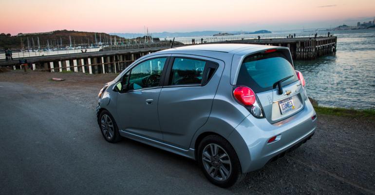 Chevy Spark BEV styling uses ldquosmall electrification cuesrdquo