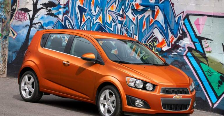 Chevy Sonic key player in strong car sales