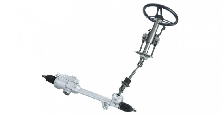 Nexteer contract for industryexclusive 12V rackmounted electric power steering system