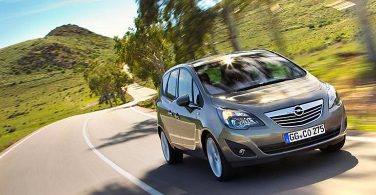 Joint MPV platform to derive replacement for Opel Meriva