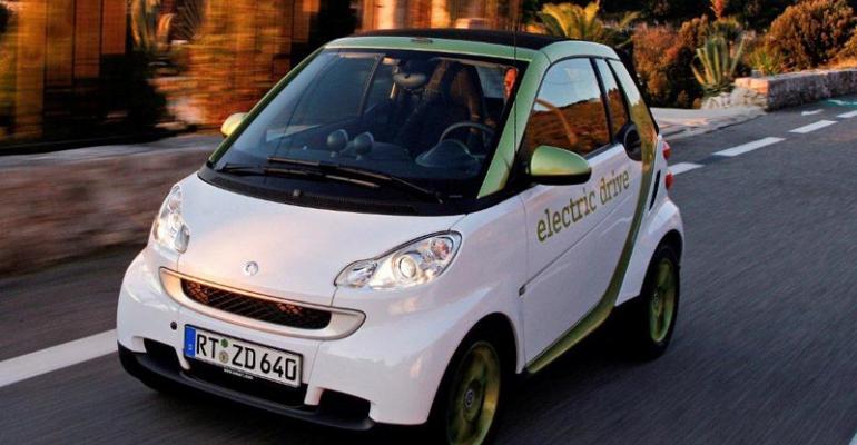 Nextgeneration Smart EV to feature morepowerful battery pack than current model above