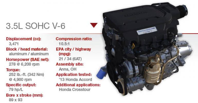 Honda 3.5L SOHC V-6