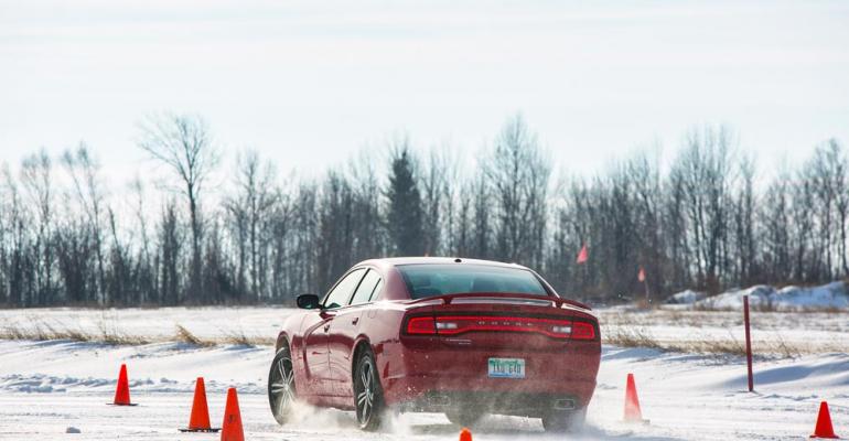 Dodge Charger makes rounds at winter test track