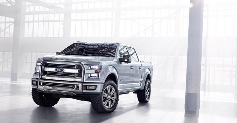 Atlas concept pickup truck boasts fuelsaving technologies including new EcoBoost engine 