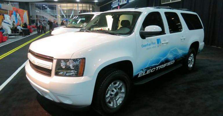 SUV joins pickup cargo van on EV makerrsquos roster