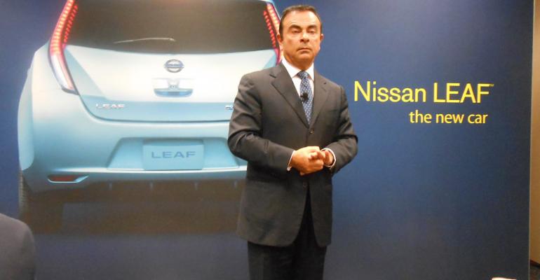 Nissan wants 10 share of US market by 2016 Ghosn says