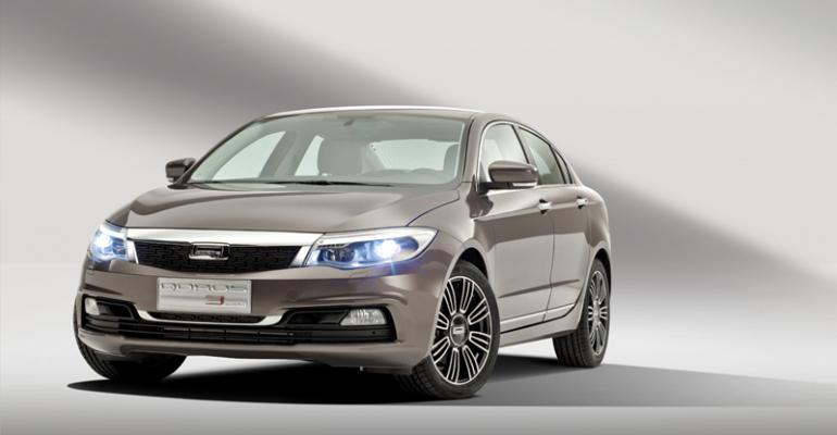 Qoros designed with European flavor and aimed at taking share from BMW Audi