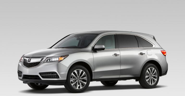 rsquo14 Acura MDX on sale this summer in US