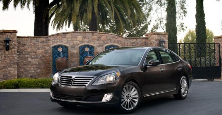 rsquo14 Hyundai Equus on sale in May in the US
