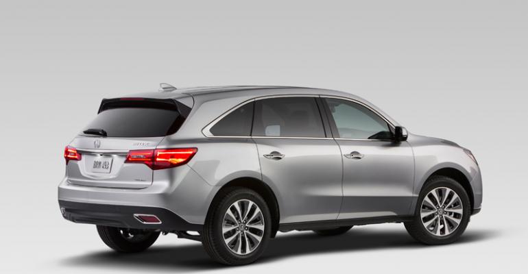 rsquo14 Acura MDX hits showrooms this summer