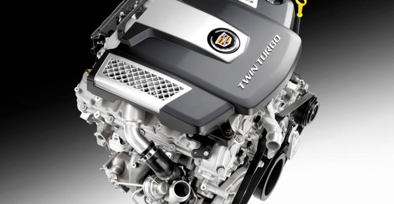 rsquo14 Cadillac CTS receives 36L twinturbo V6 engine