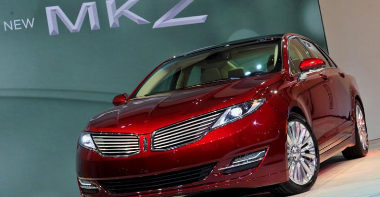 Delayed rsquo13 Lincoln MKZ launch snags luxury brandrsquos comeback plans 
