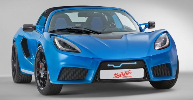 Detroit Electric SP01 roadster to launch in September