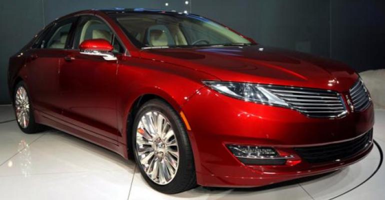 rsquo13 Lincoln MKZ conquesting owners of such brands as Lexus Cadillac and BMW
