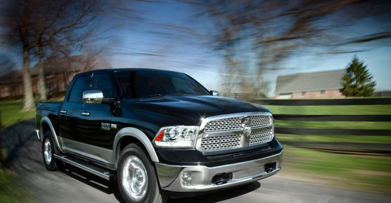 Ram helped lead surge in monthrsquos largepickup sales