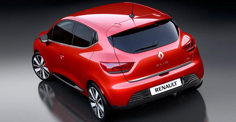 Renault Clio CO2 emissions drop to 60 gkm from 99 by cutting weight energy requirements and hybridizing gas engine