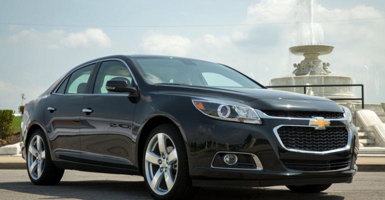 Refreshed Chevy Malibu includes updated front end