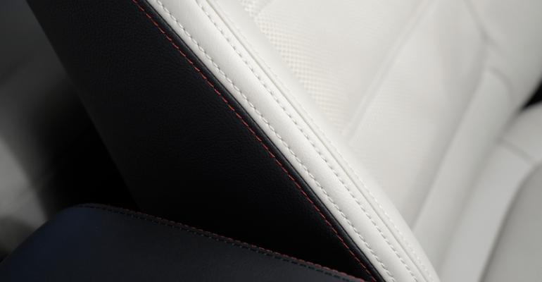Mazda639s real stitching part of brandrsquos effort to provide more authentic highquality interior