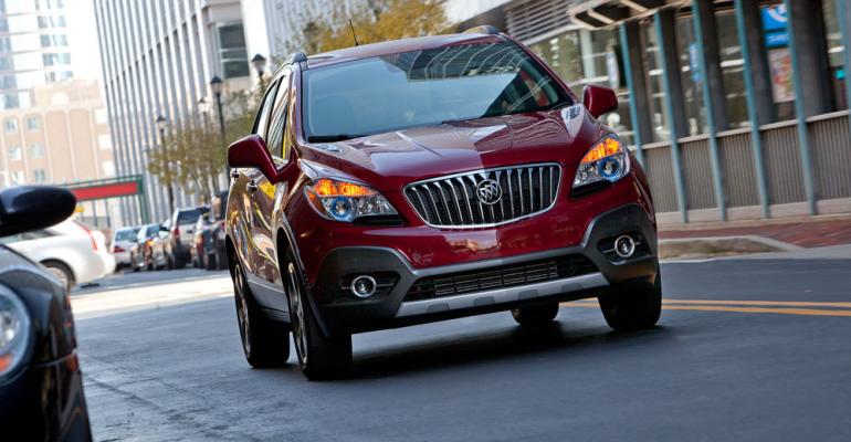 Buick sales up 957 in month for industryrsquos highest gain