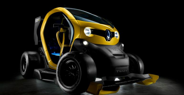 Twizy Sport F1 one of two world premieres at Spanish event