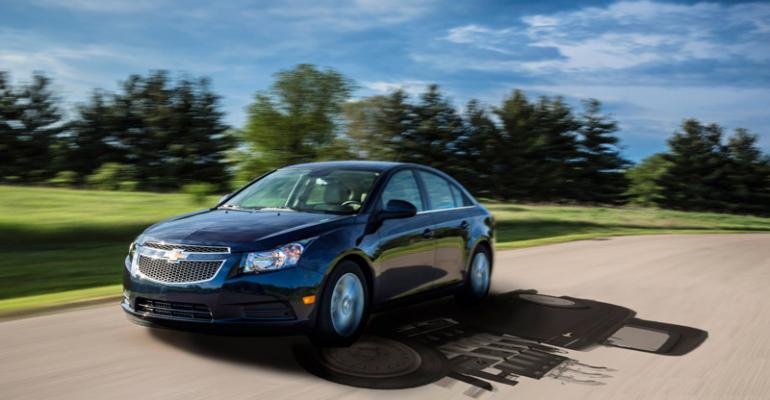 rsquo14 Chevy Cruze Clean Turbo Diesel first diesel car from GM in more than 30 years