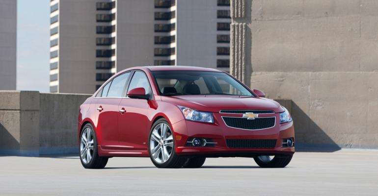 Chevy Cruze sets alltime monthly sales mark in June