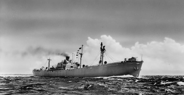 World War II Kaiserbuilt Liberty Ship