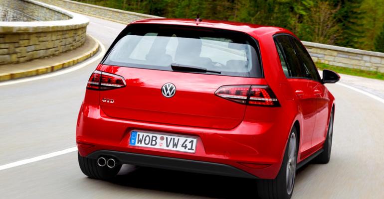 VW Golf GTD best evaluated on autobahn
