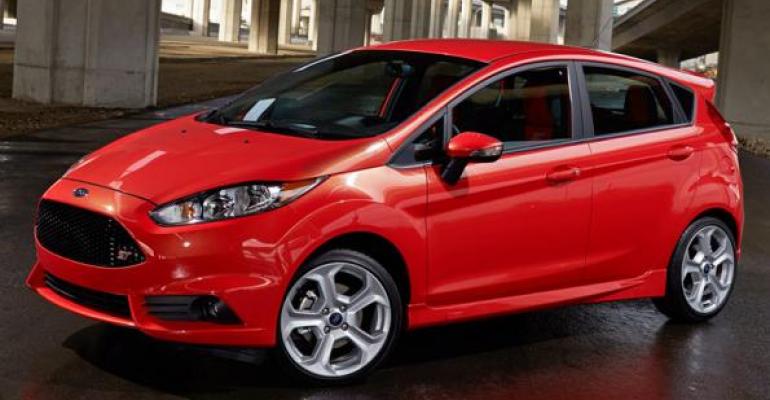 rsquo14 Fiesta ST likely to be crossshopped with Focus ST Ford marketer says 