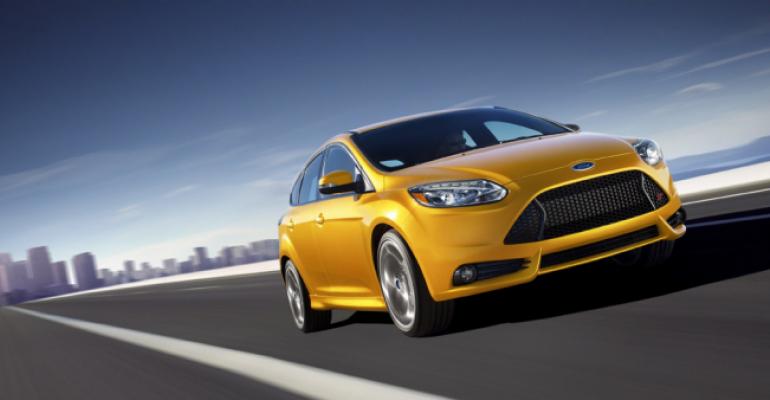 Ford says Focus inventory should increase with smallcar sales slowdown in fall and winter 