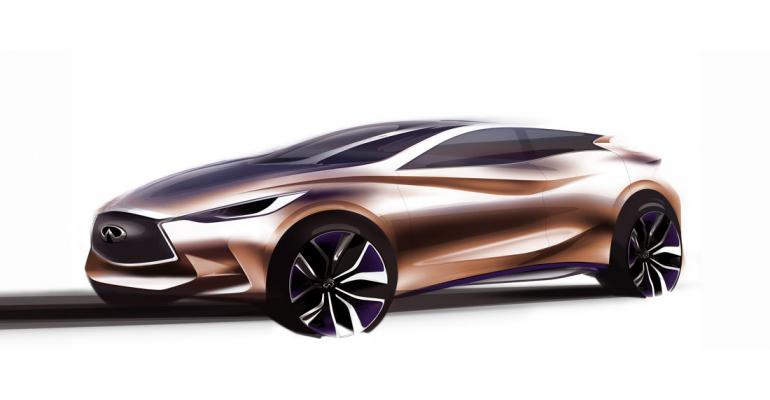 Sketch of upcoming Q30 Concept to be unveiled in September