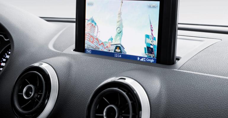 Each auto maker has own rules for look and feel of its infotainment screens