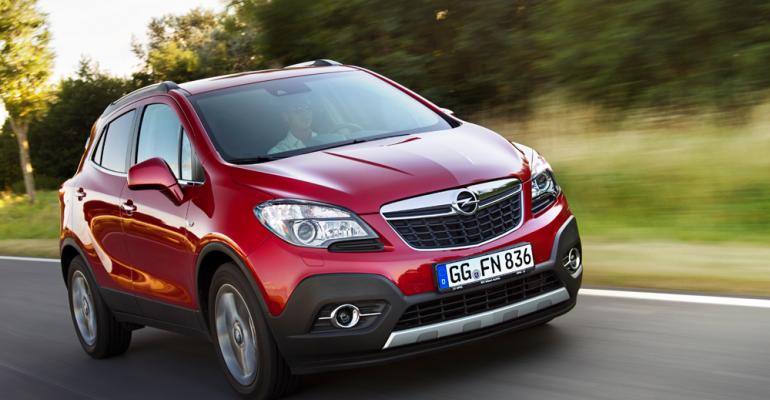 Opel Mokka one of 50 new GM products globally