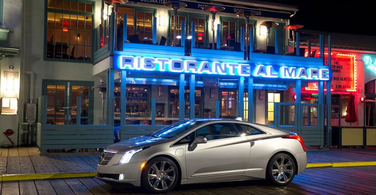 Cadillac ELR electric vehicle stickers for 76000