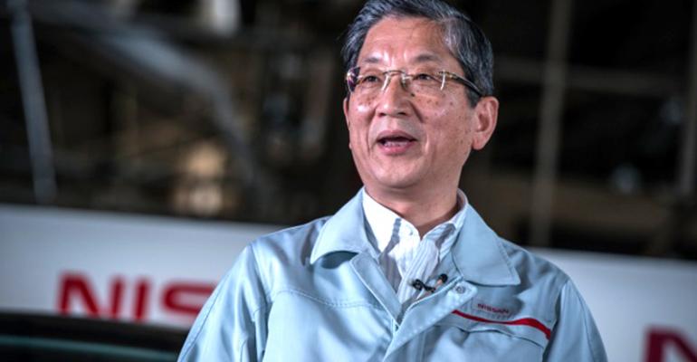 Nissan moves COO Toshiyuki Shiga to vice chairman