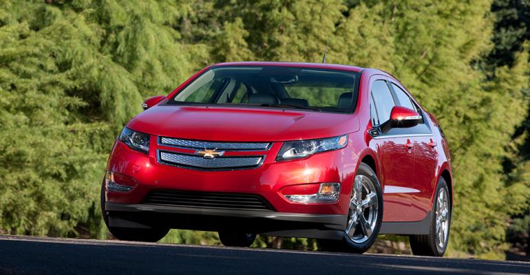 Chevy Volt was seen as Canadarsquos leading plugin electric car in November