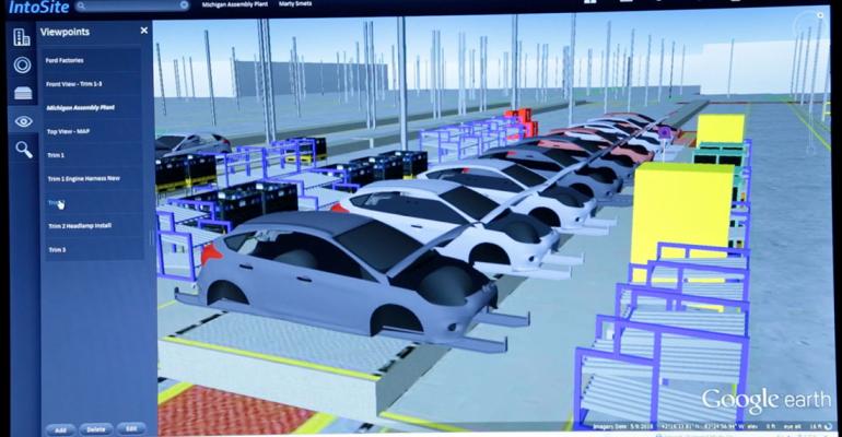 Siemens IntoSite software virtually can recreate plant floors