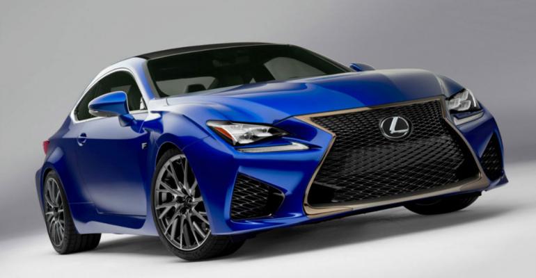 Lexus RC F on sale this fall in US